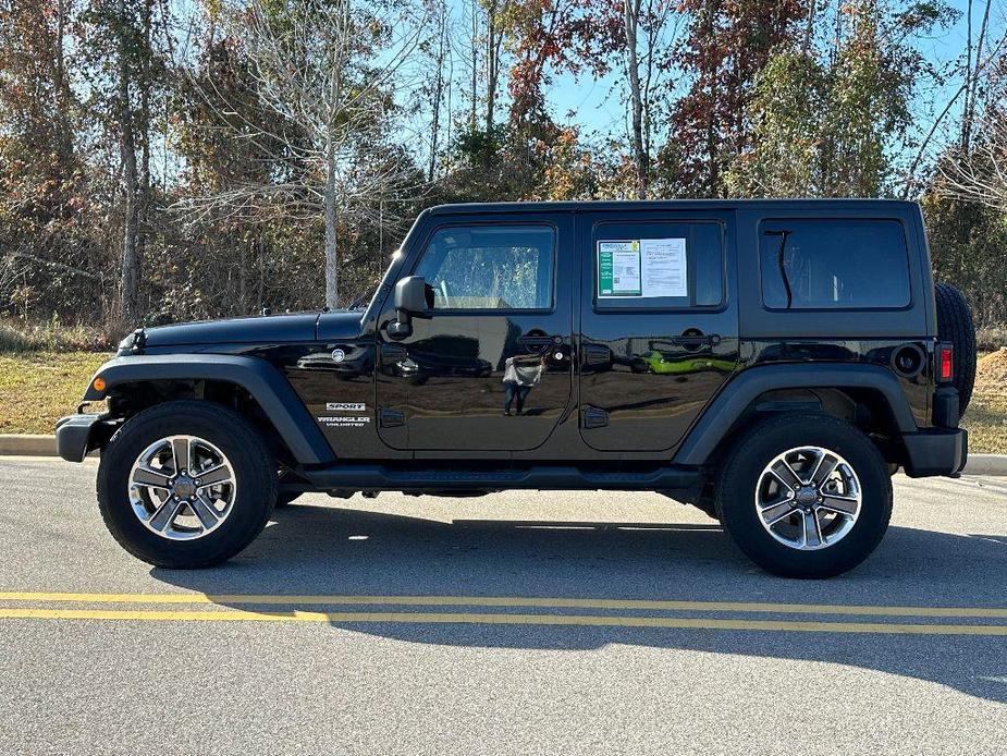 used 2016 Jeep Wrangler Unlimited car, priced at $24,997