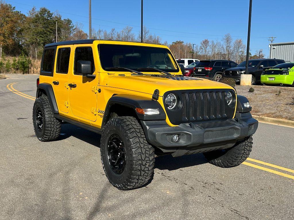 used 2021 Jeep Wrangler Unlimited car, priced at $29,994