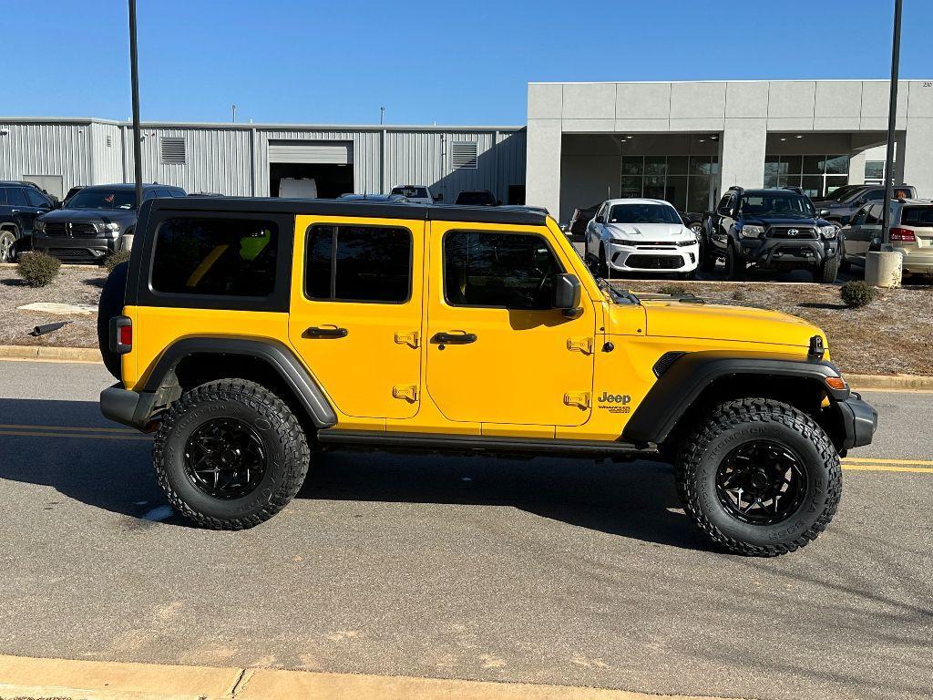 used 2021 Jeep Wrangler Unlimited car, priced at $29,994