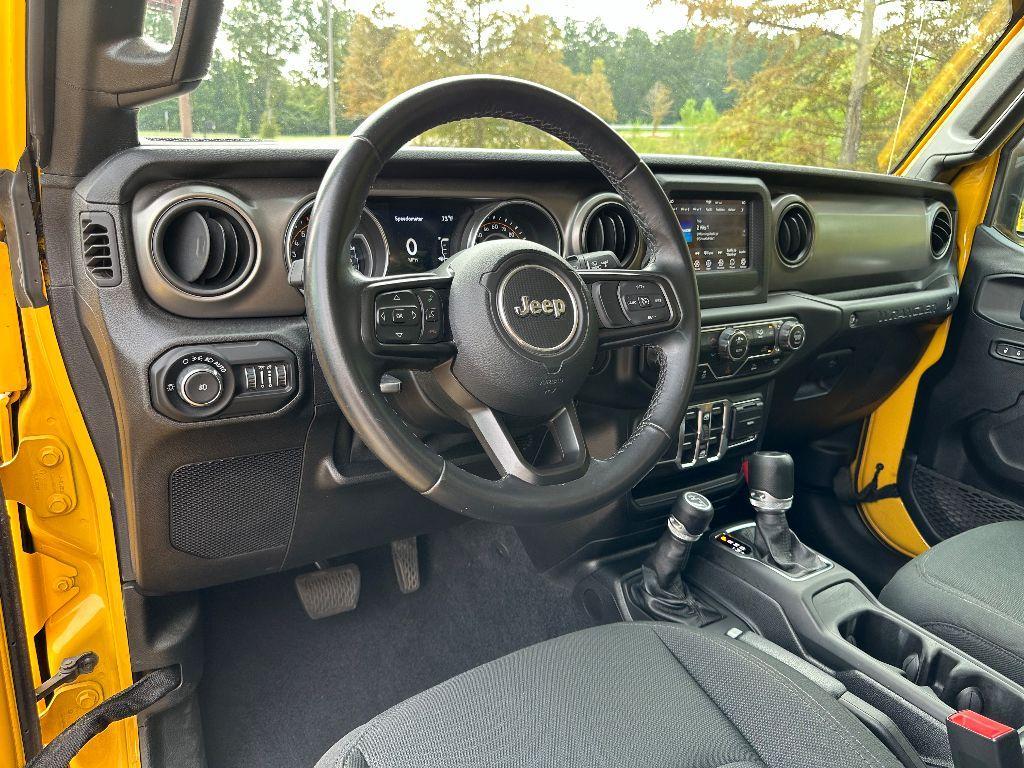 used 2021 Jeep Wrangler Unlimited car, priced at $29,994