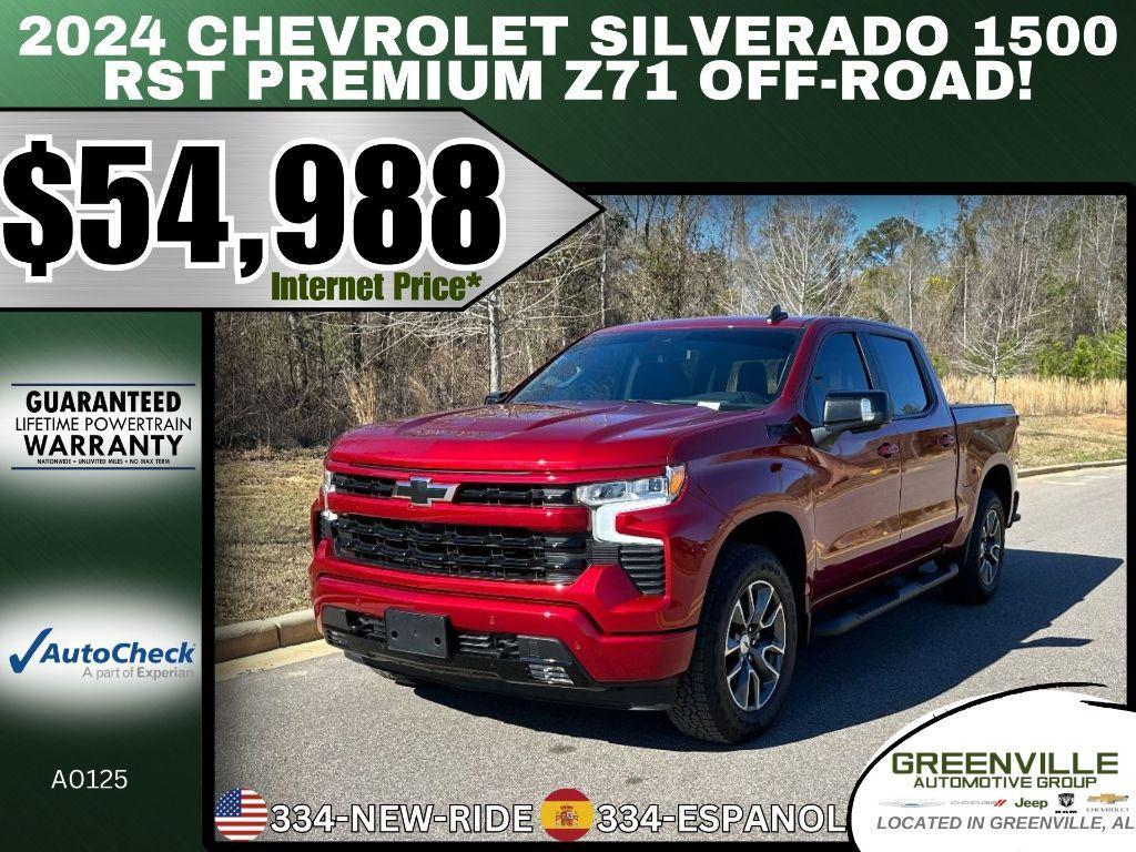 used 2024 Chevrolet Silverado 1500 car, priced at $54,988