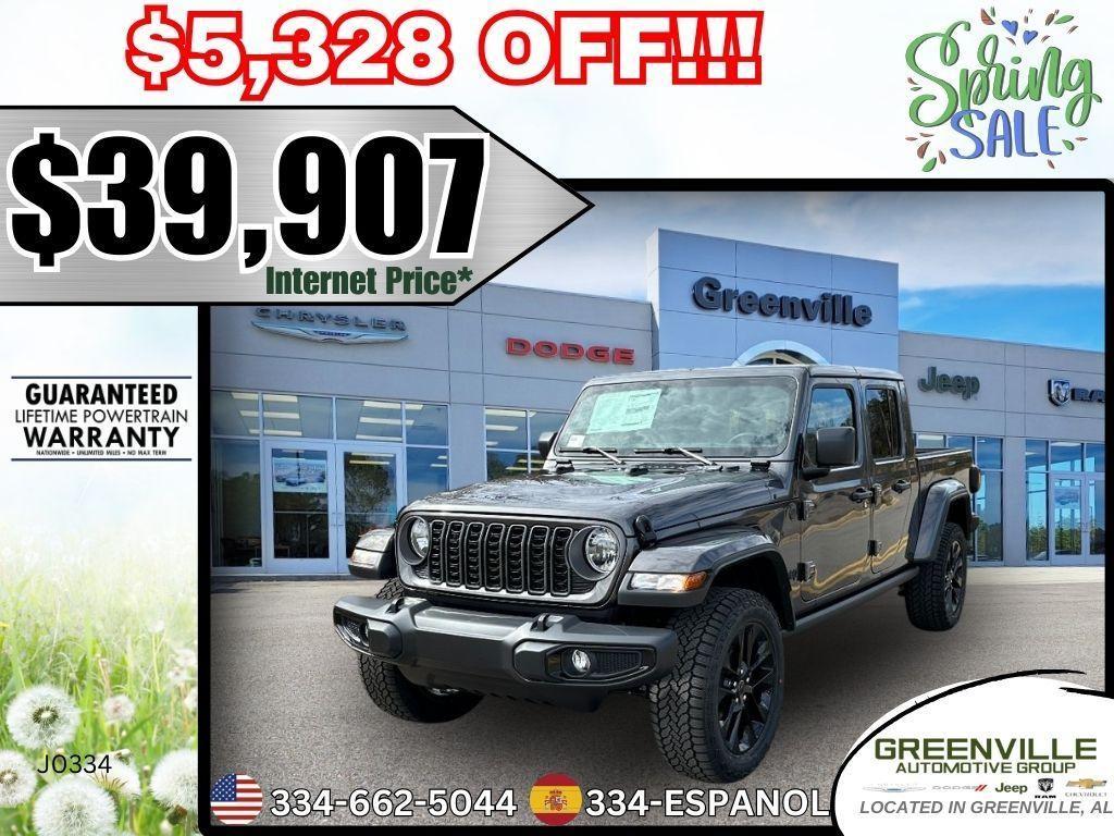 new 2025 Jeep Gladiator car, priced at $39,907