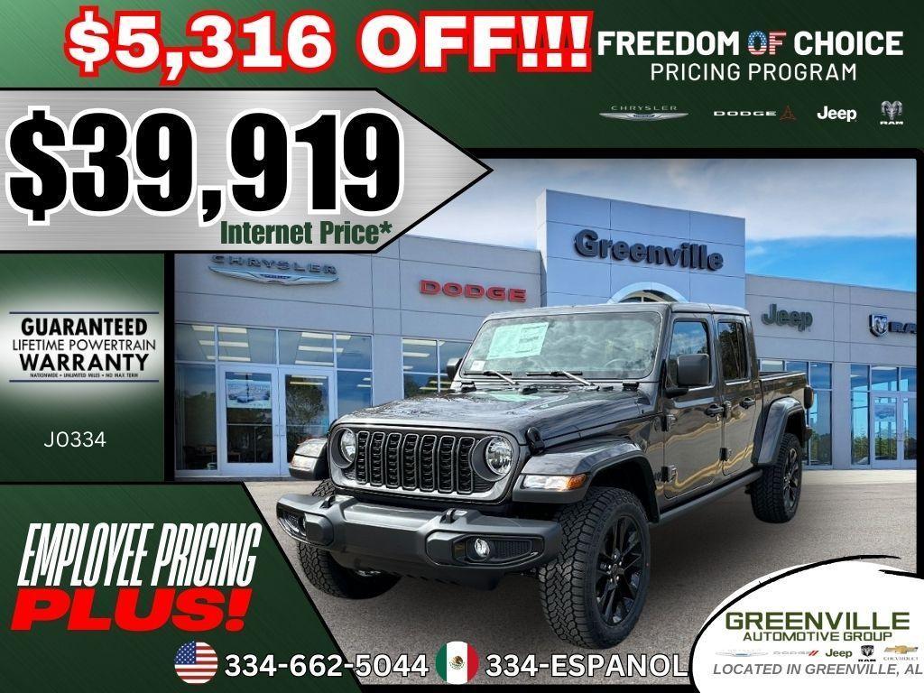new 2025 Jeep Gladiator car, priced at $39,919