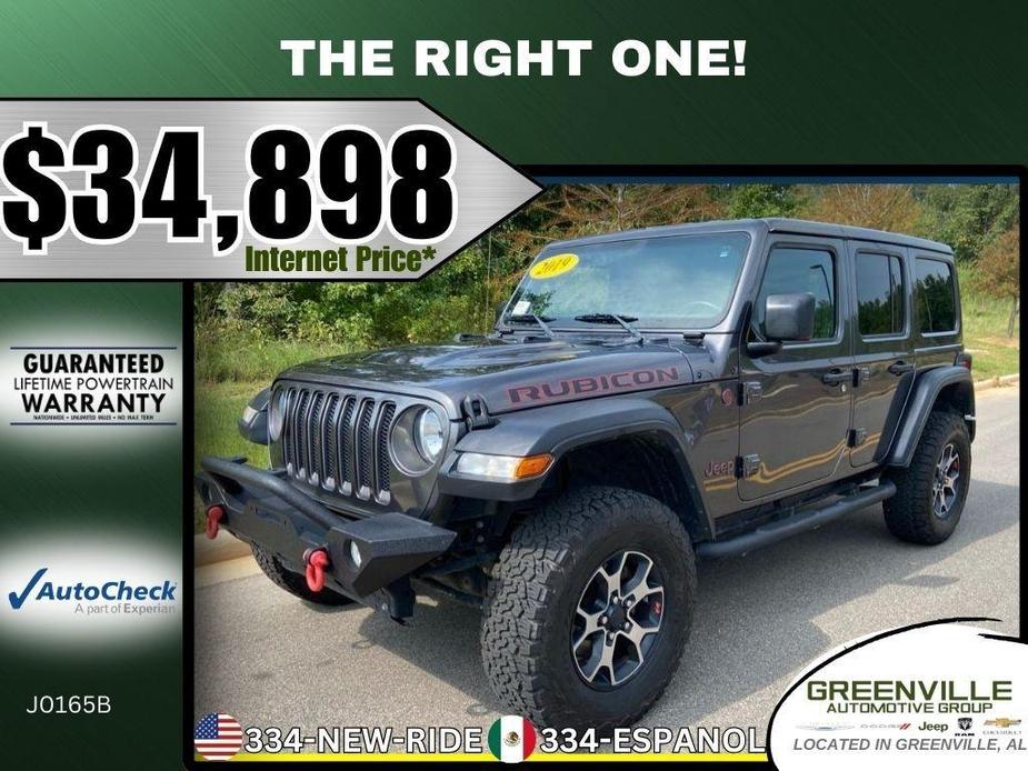 used 2019 Jeep Wrangler Unlimited car, priced at $34,898