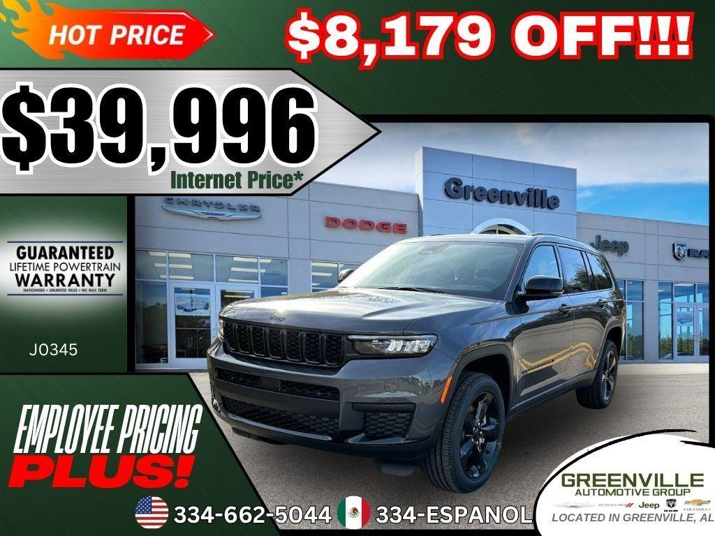 new 2025 Jeep Grand Cherokee L car, priced at $39,996