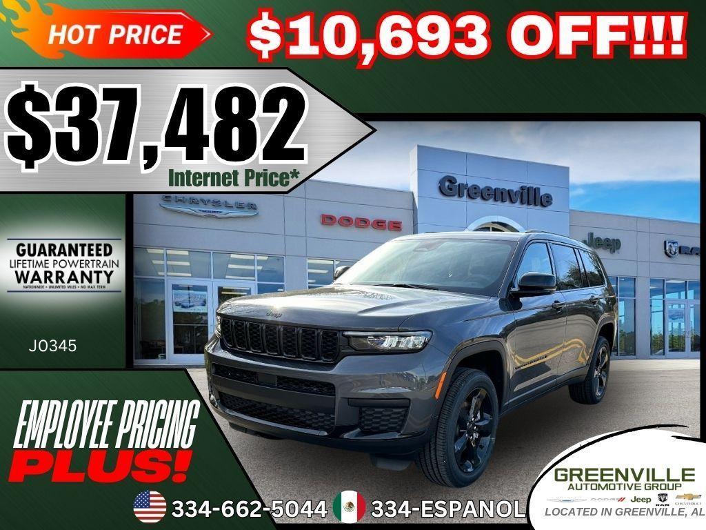 new 2025 Jeep Grand Cherokee L car, priced at $37,482