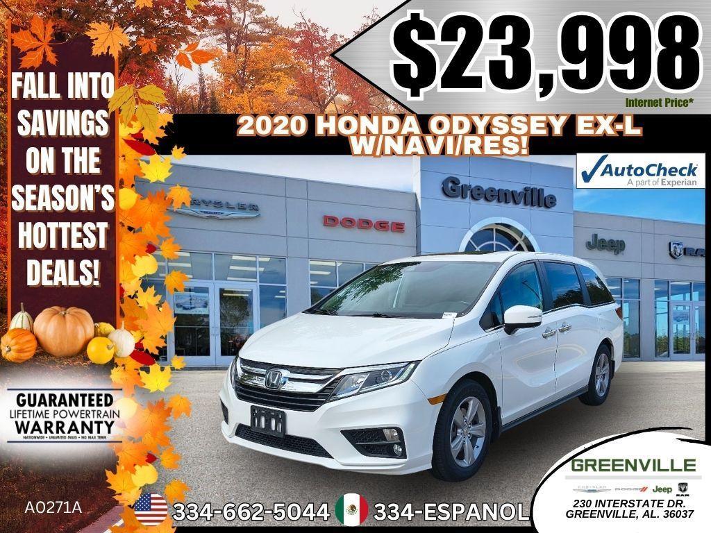 used 2020 Honda Odyssey car, priced at $23,998