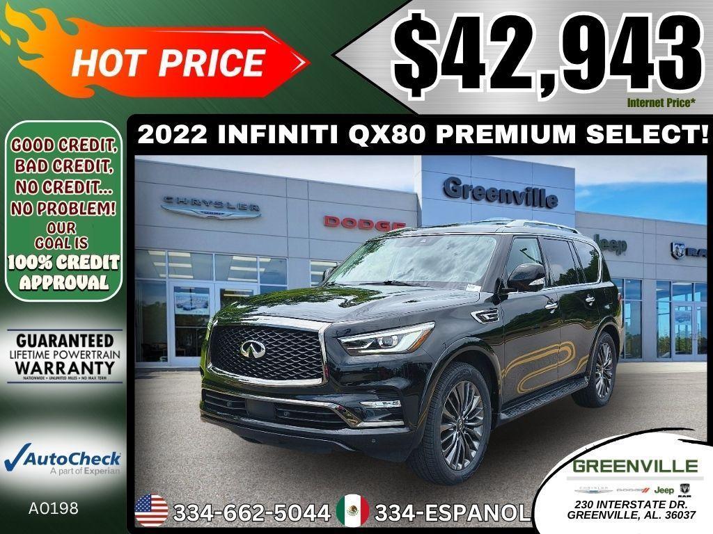 used 2022 INFINITI QX80 car