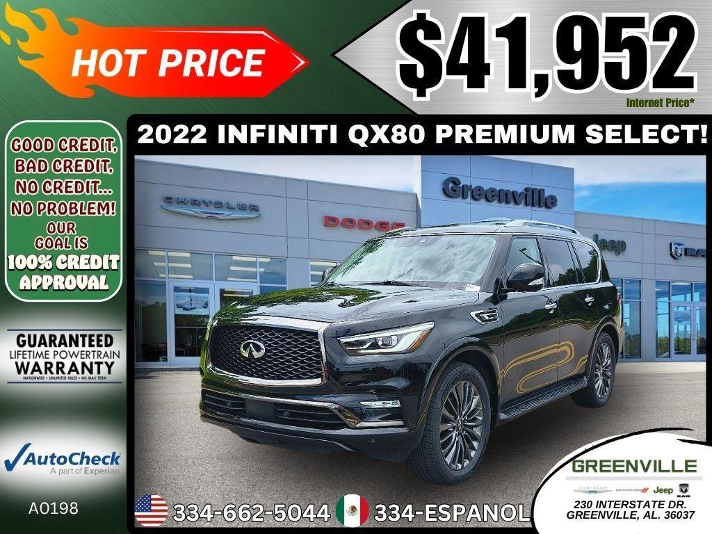 used 2022 INFINITI QX80 car