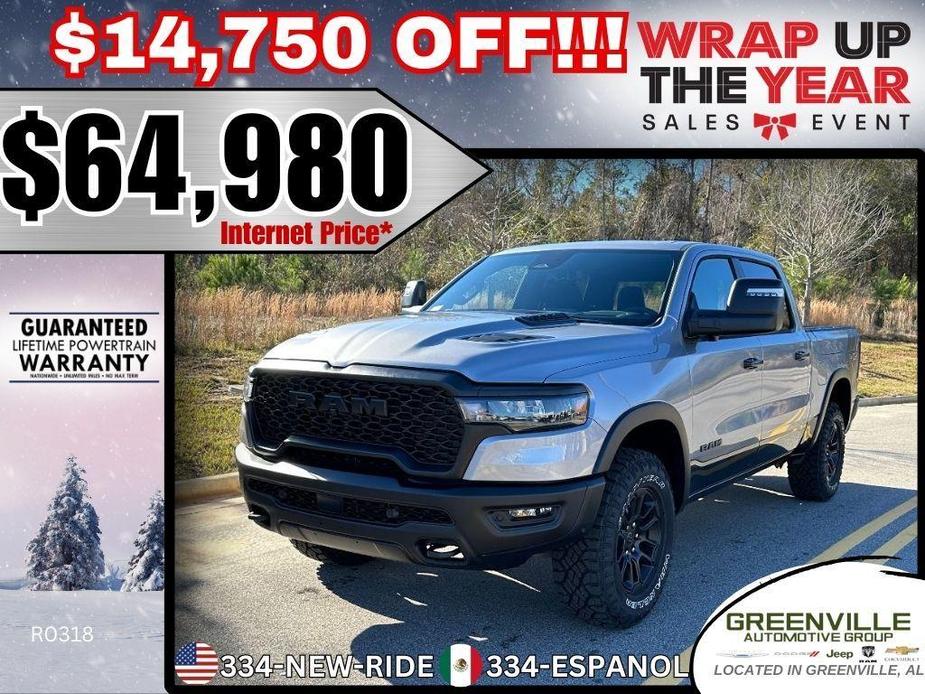 new 2025 Ram 1500 car, priced at $64,980