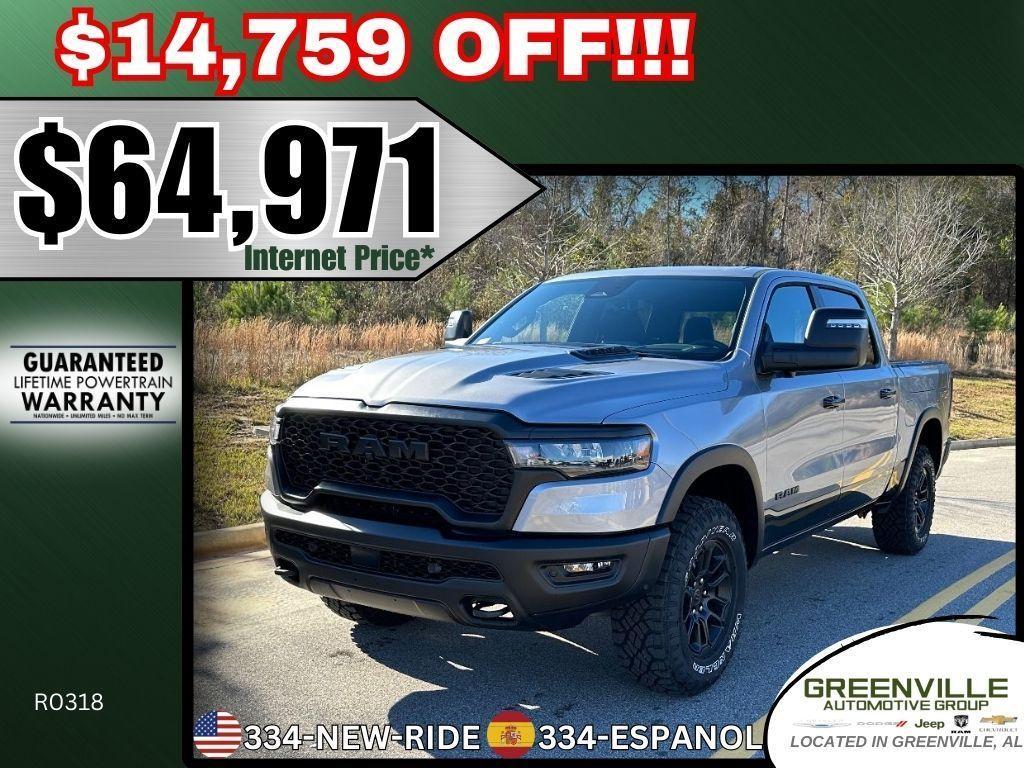 new 2025 Ram 1500 car, priced at $64,971