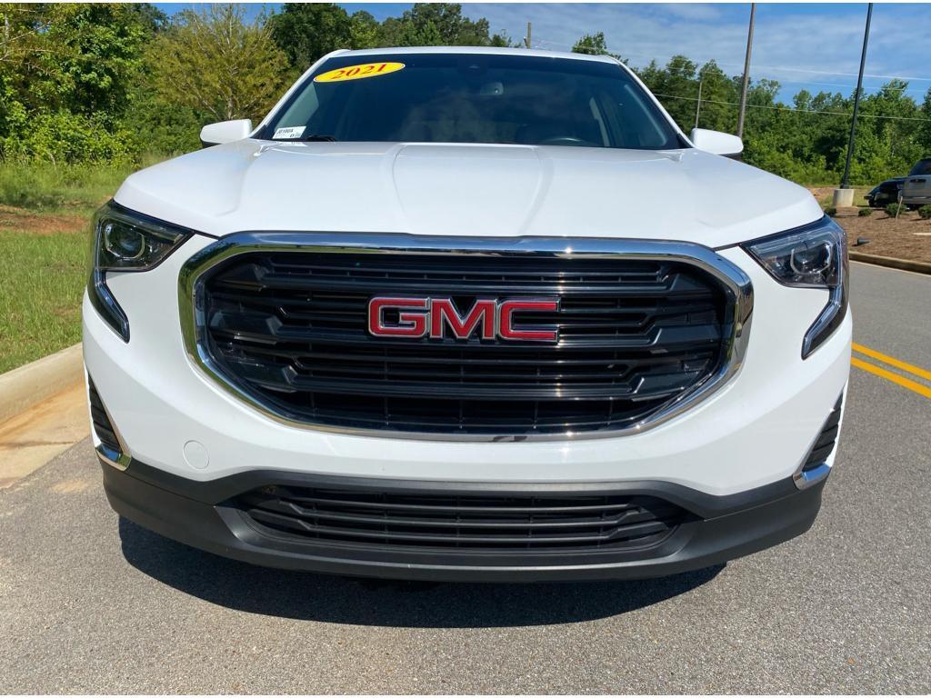used 2021 GMC Terrain car, priced at $21,611