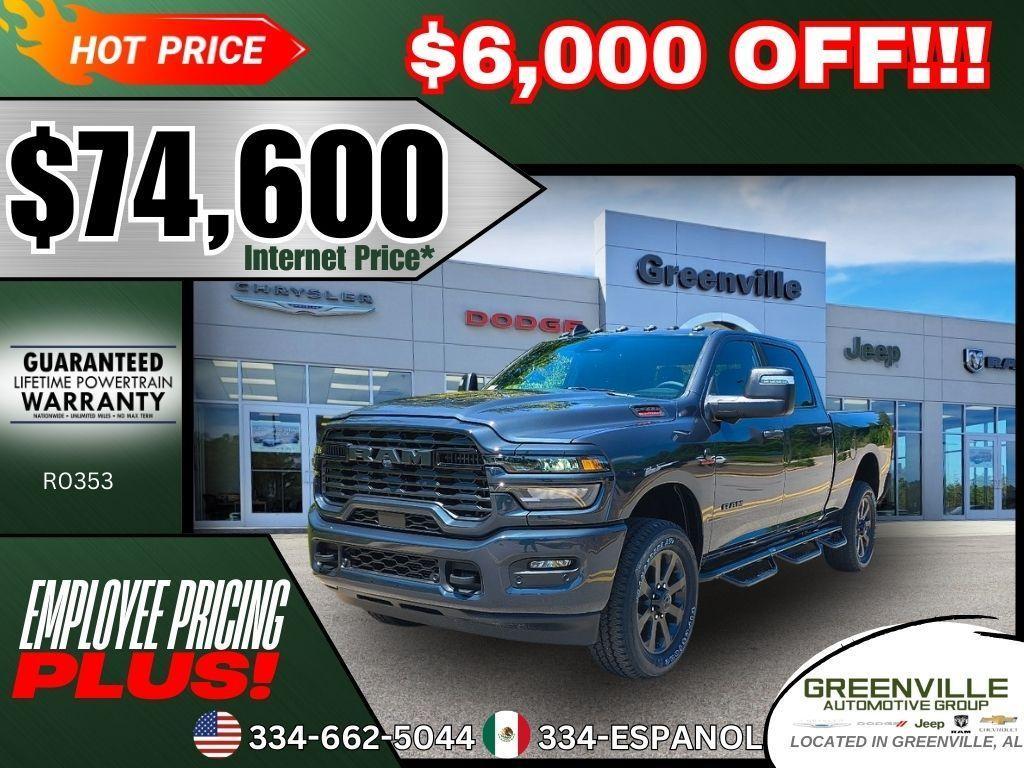 new 2025 Ram 2500 car, priced at $73,600