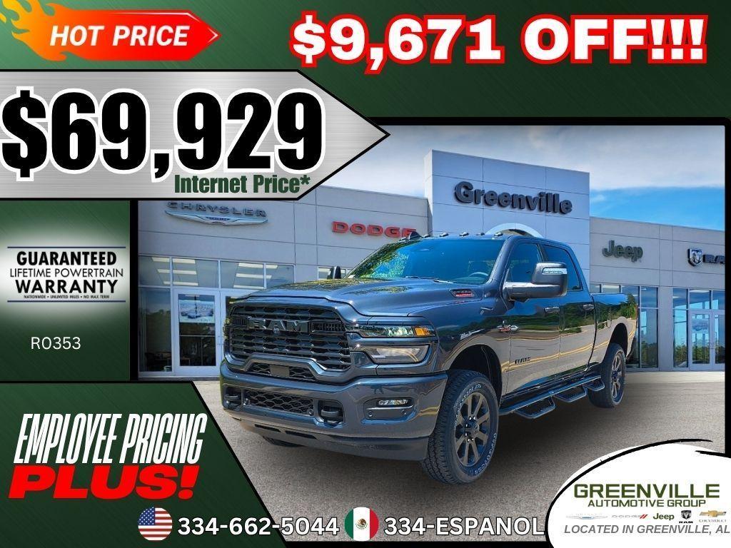 new 2025 Ram 2500 car, priced at $69,929