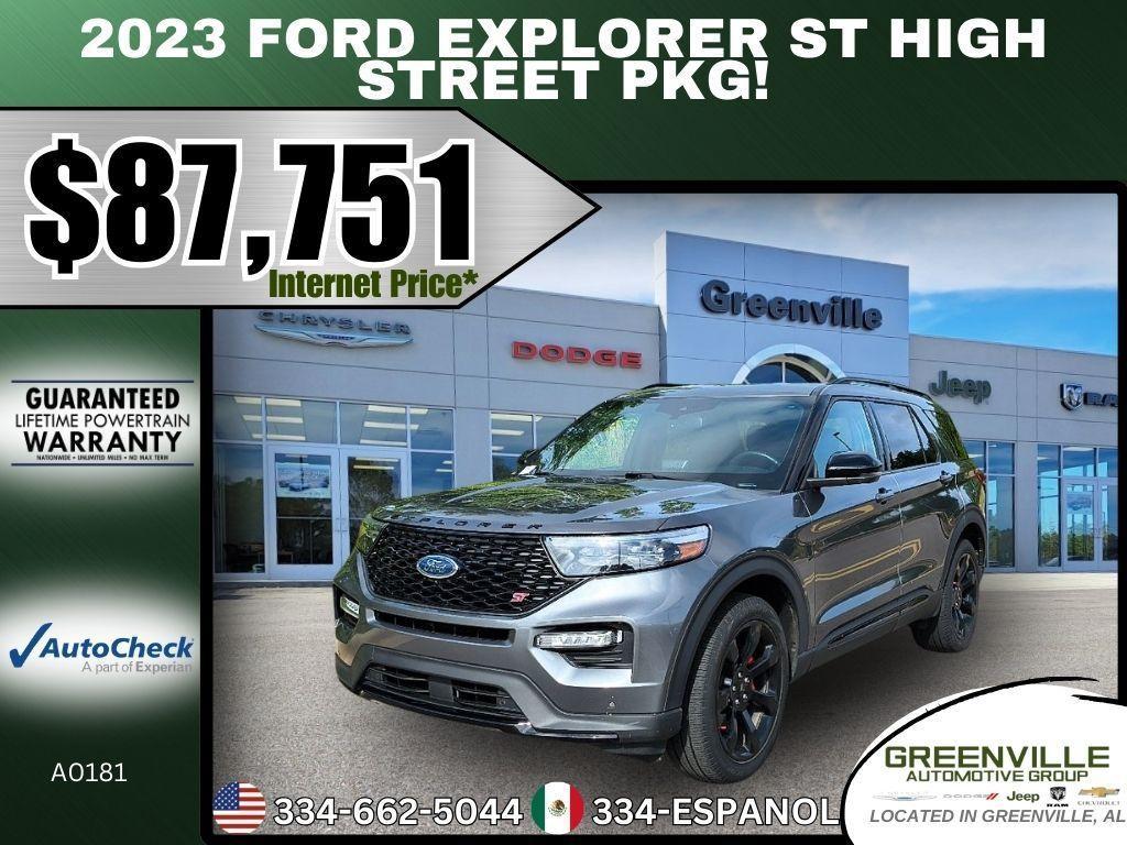 used 2023 Ford Explorer car, priced at $45,485