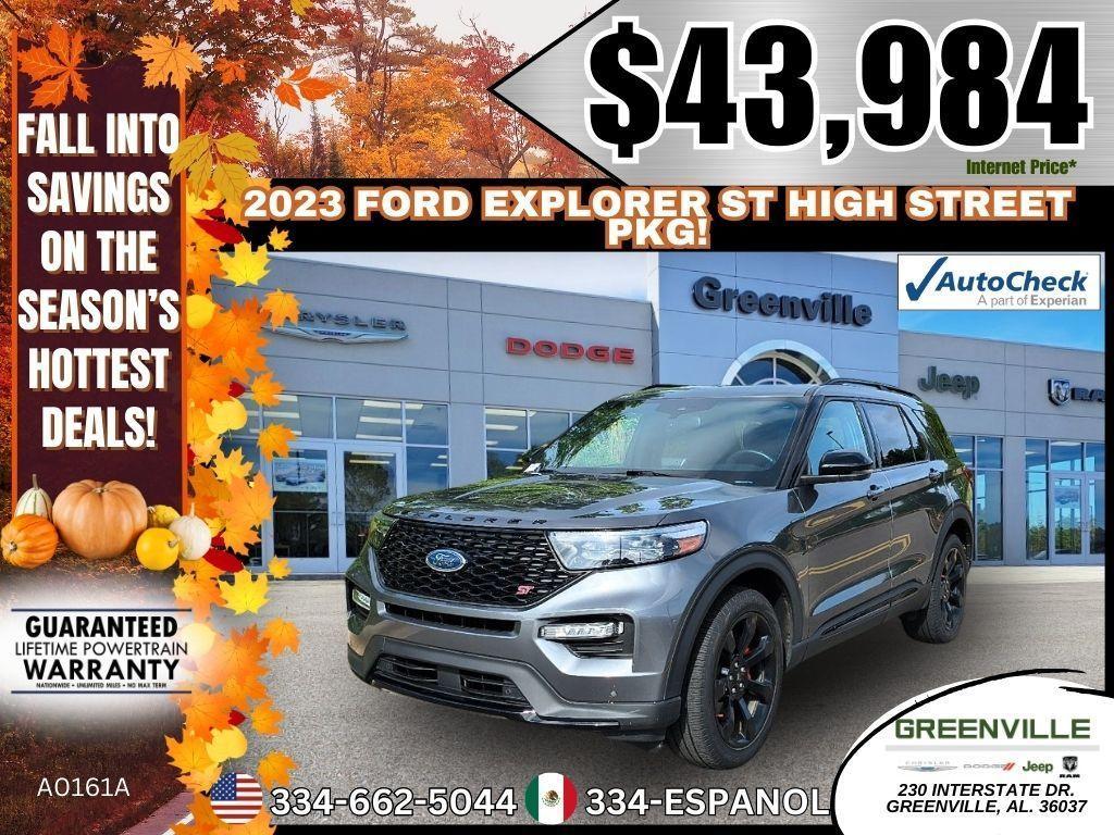 used 2023 Ford Explorer car, priced at $43,734