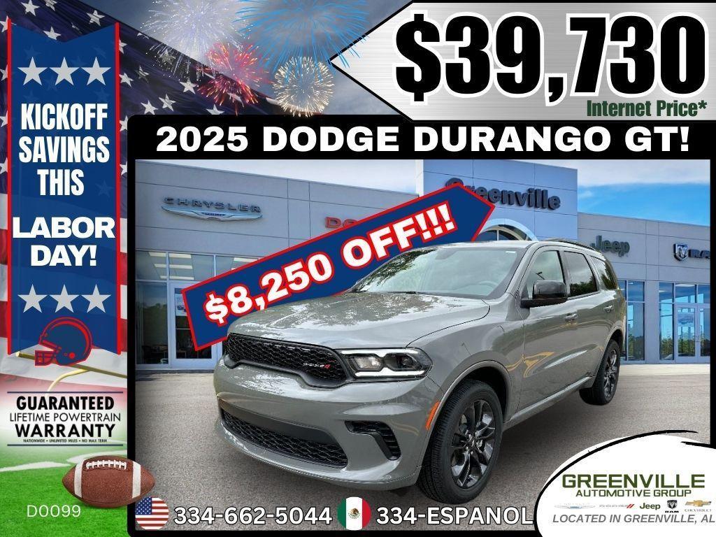 new 2025 Dodge Durango car, priced at $39,730