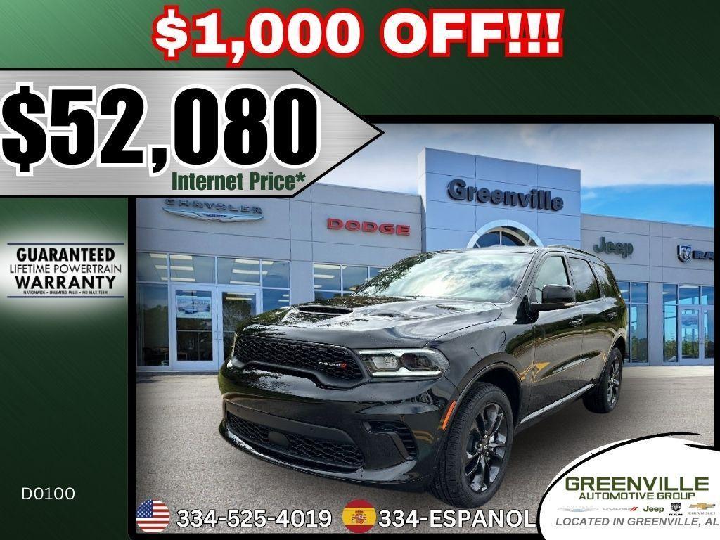 new 2025 Dodge Durango car, priced at $52,080