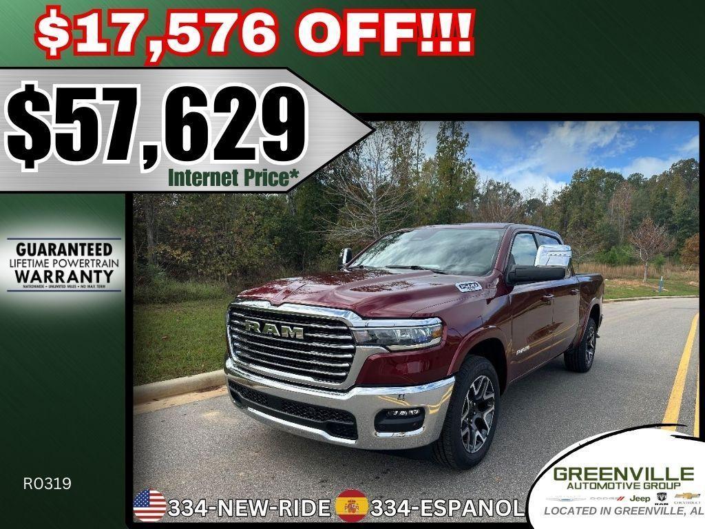 new 2025 Ram 1500 car, priced at $57,629