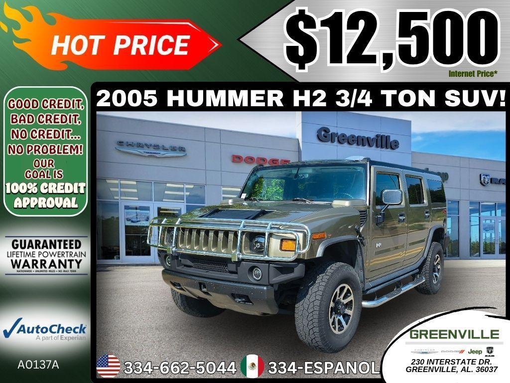 used 2005 Hummer H2 car, priced at $180,362