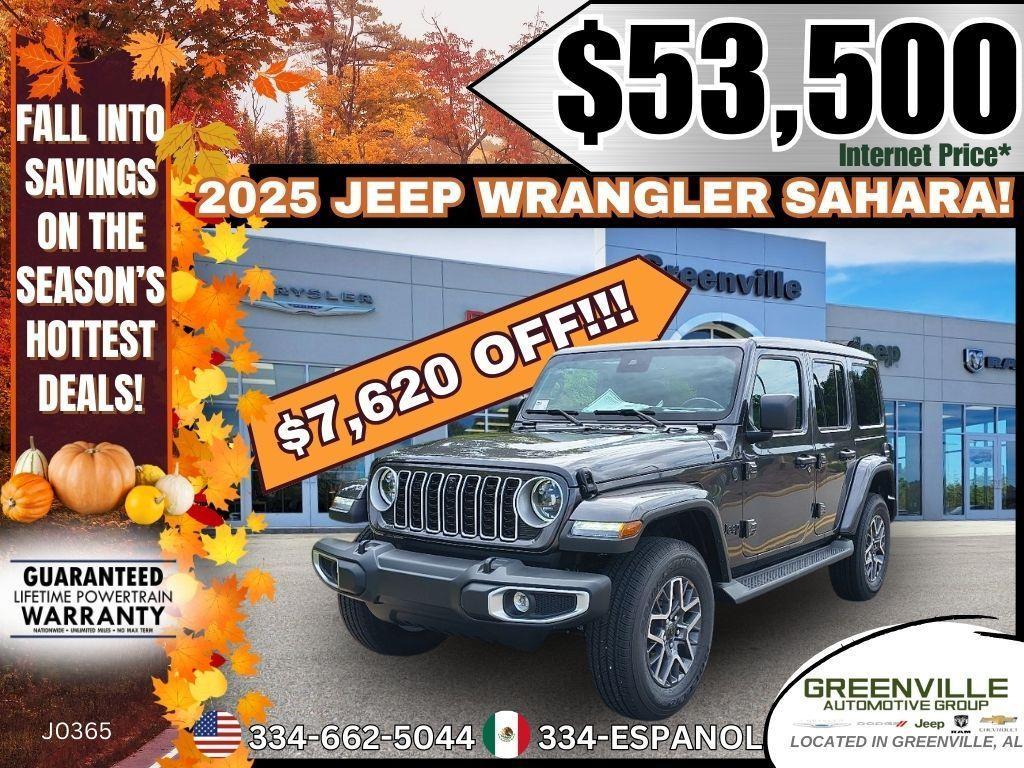new 2025 Jeep Wrangler car, priced at $53,500