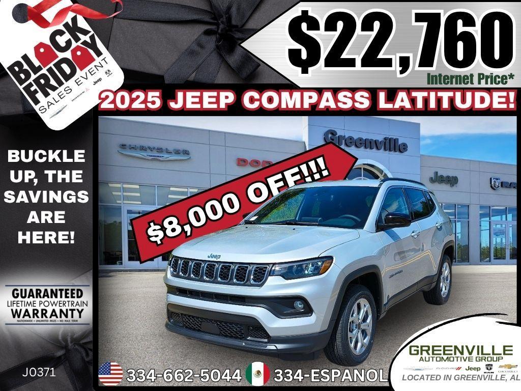 new 2025 Jeep Compass car, priced at $22,760
