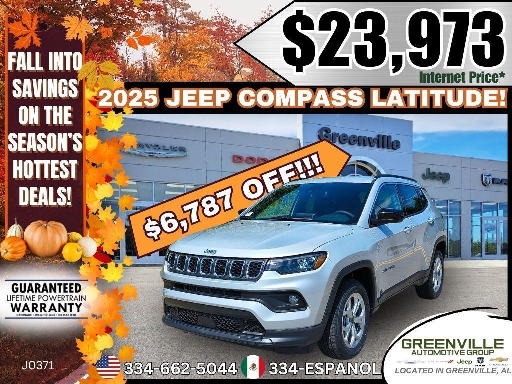 new 2025 Jeep Compass car, priced at $23,973