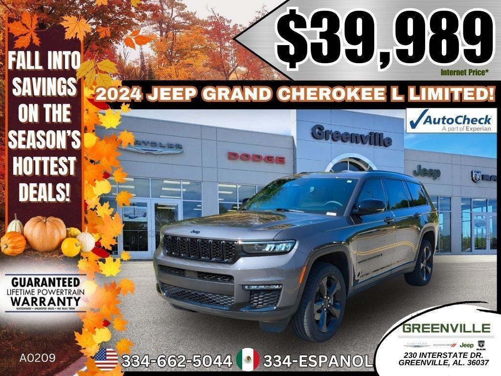 used 2024 Jeep Grand Cherokee L car, priced at $39,989