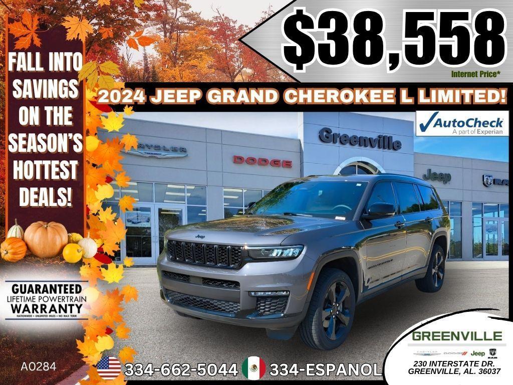 used 2024 Jeep Grand Cherokee L car, priced at $38,558