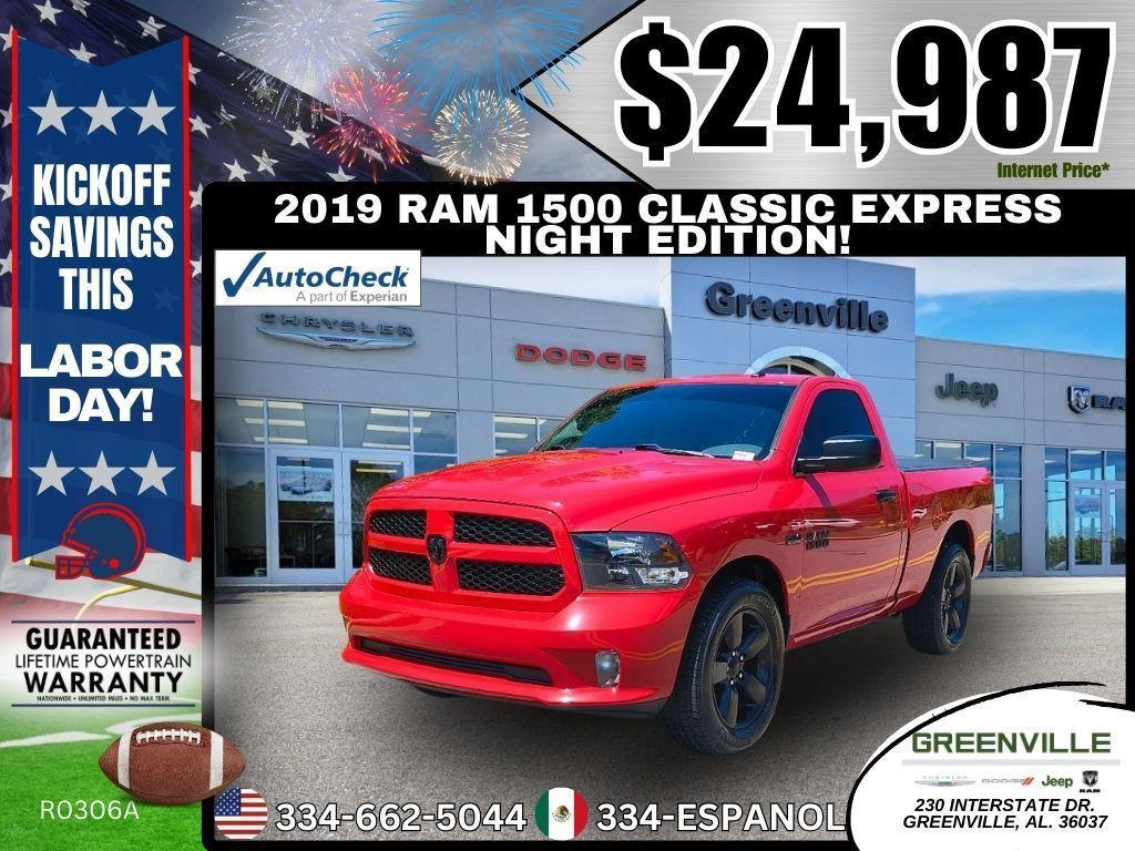 used 2019 Ram 1500 Classic car, priced at $24,987