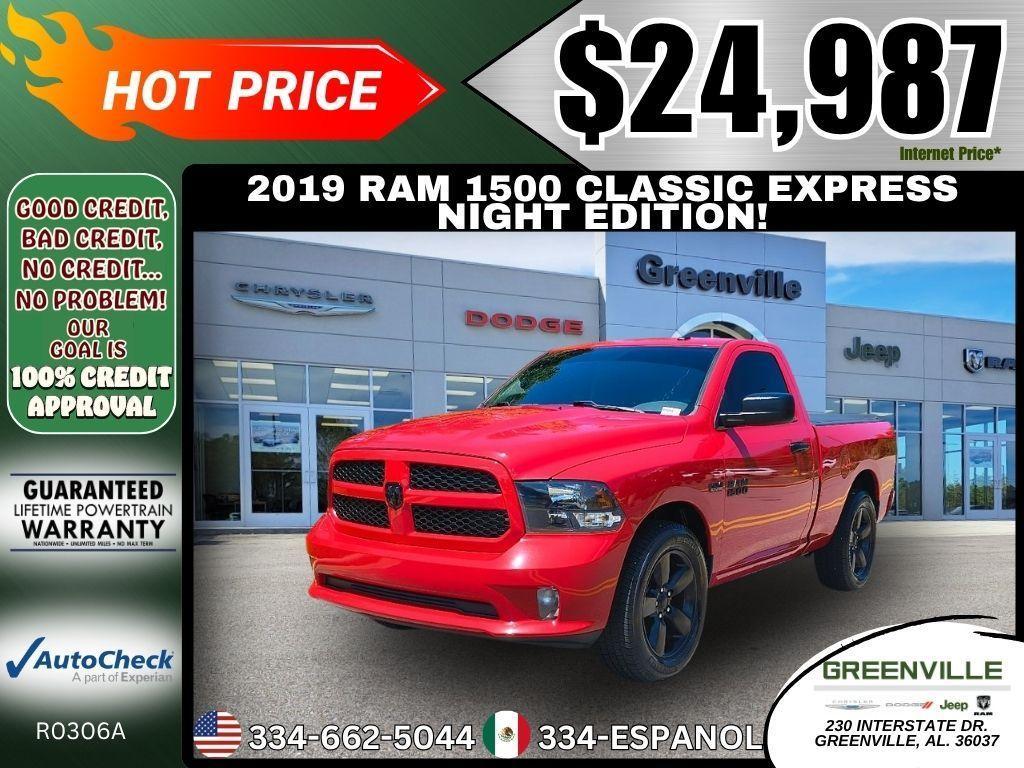used 2019 Ram 1500 Classic car, priced at $24,987