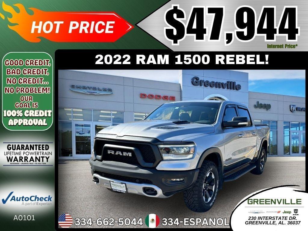 used 2022 Ram 1500 car, priced at $47,944