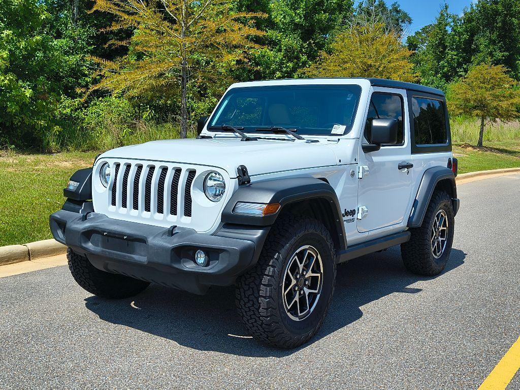 used 2021 Jeep Wrangler car, priced at $27,748