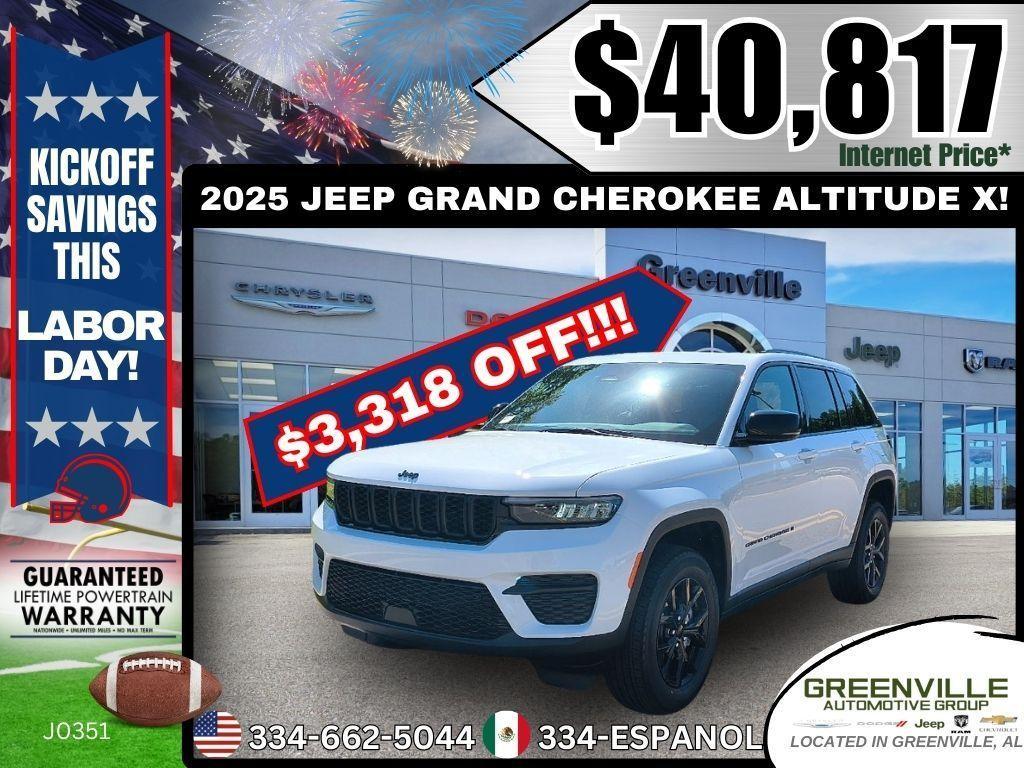 new 2025 Jeep Grand Cherokee car, priced at $40,817