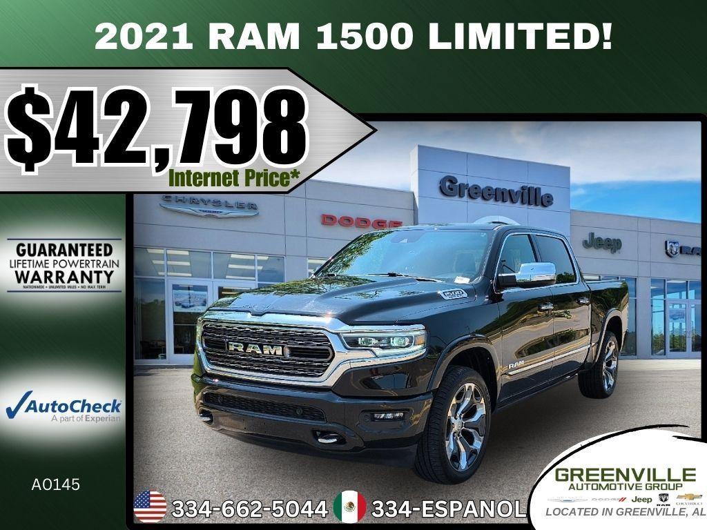 used 2021 Ram 1500 car, priced at $42,798