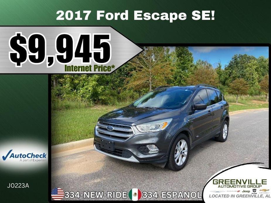 used 2017 Ford Escape car, priced at $9,945