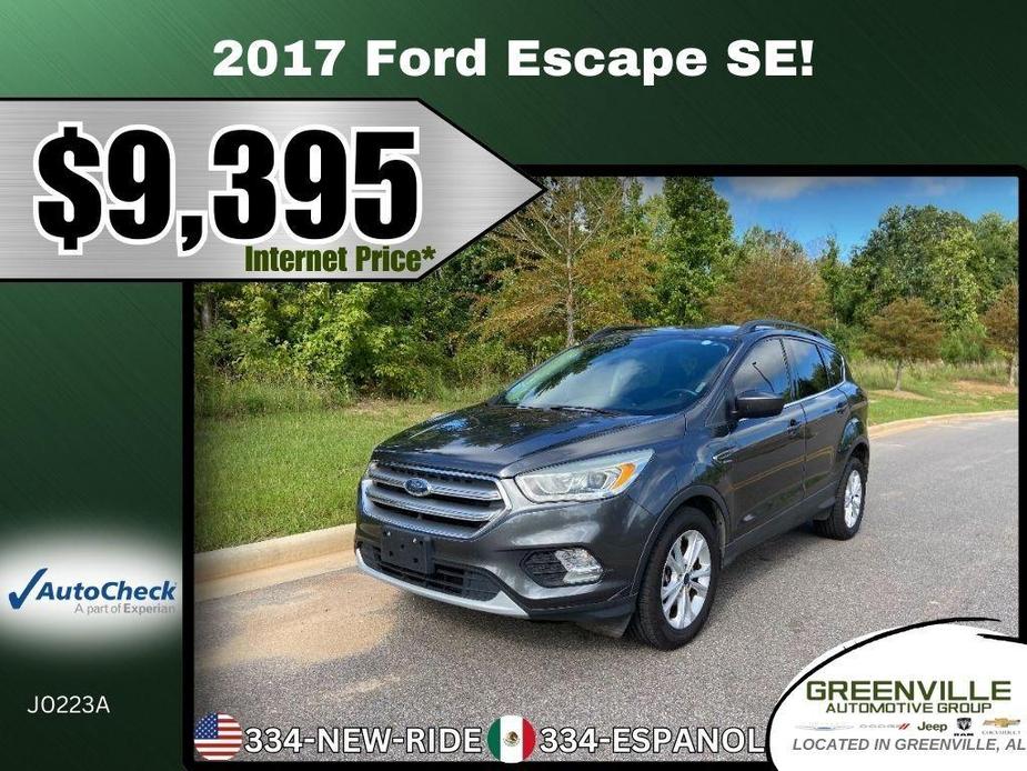 used 2017 Ford Escape car, priced at $9,395