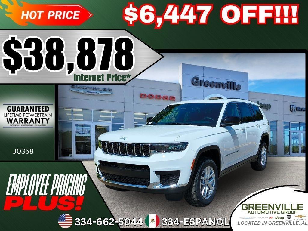 new 2025 Jeep Grand Cherokee L car, priced at $38,878