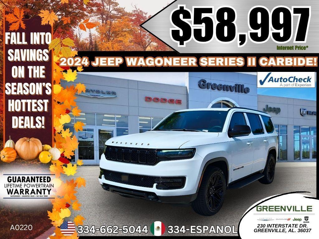 used 2024 Jeep Wagoneer car, priced at $58,997