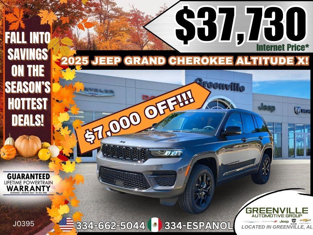 new 2025 Jeep Grand Cherokee car, priced at $37,730