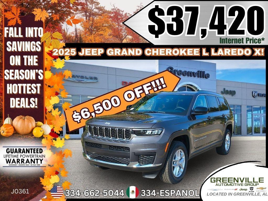 new 2025 Jeep Grand Cherokee L car, priced at $37,420