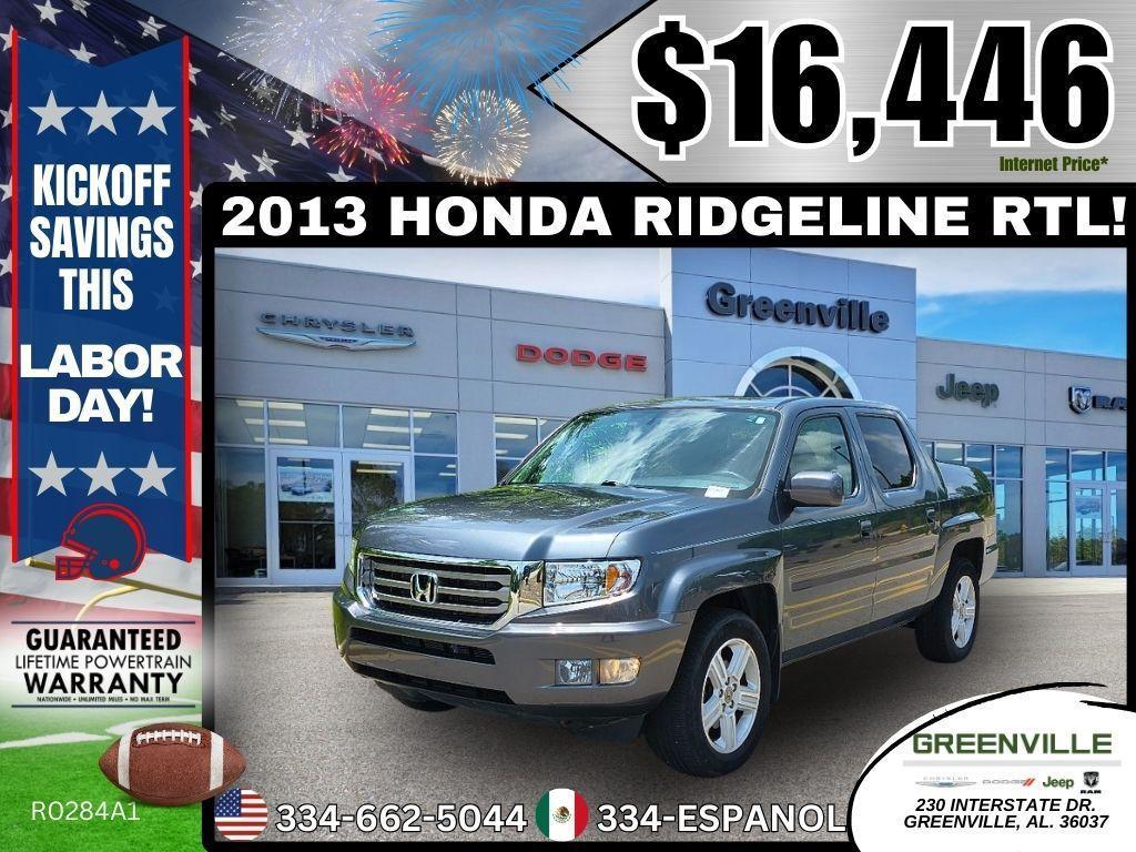 used 2013 Honda Ridgeline car, priced at $16,446