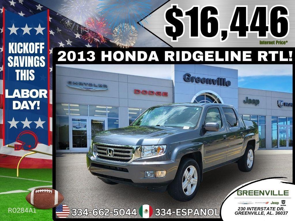 used 2013 Honda Ridgeline car, priced at $16,446