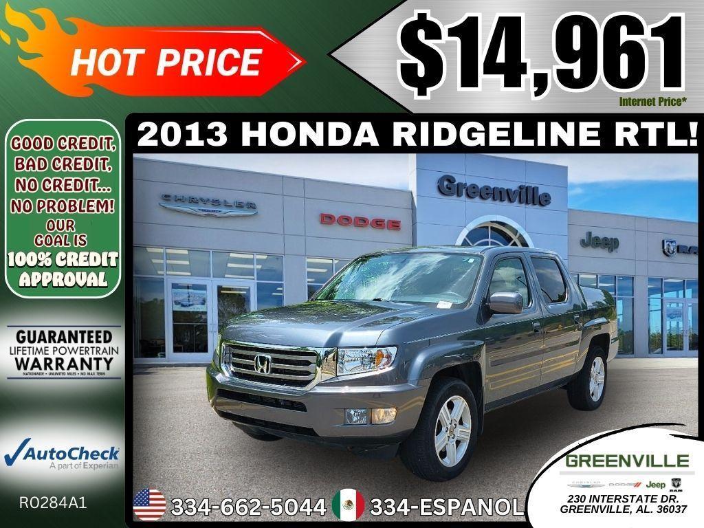 used 2013 Honda Ridgeline car, priced at $14,961