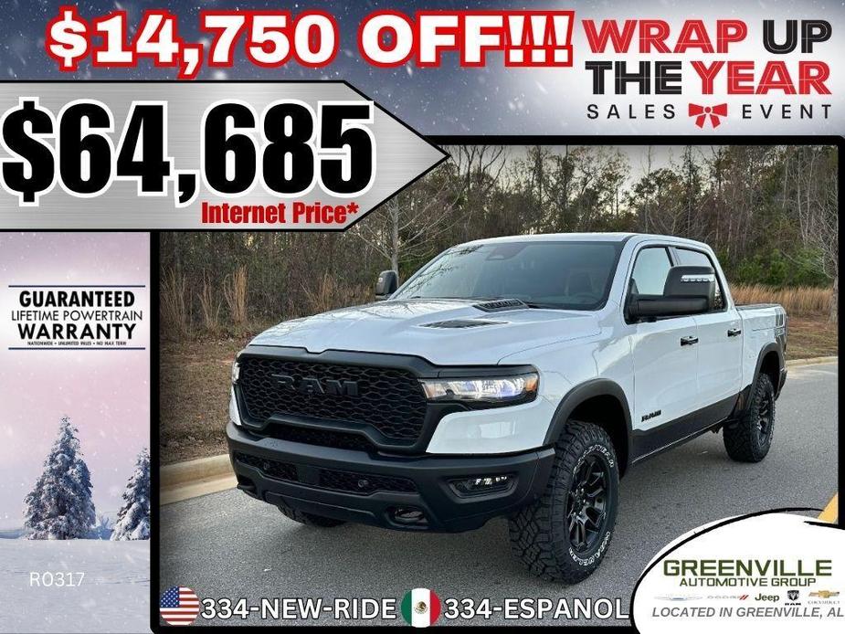 new 2025 Ram 1500 car, priced at $64,685