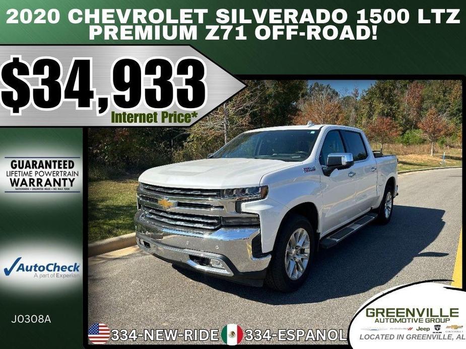 used 2020 Chevrolet Silverado 1500 car, priced at $34,933