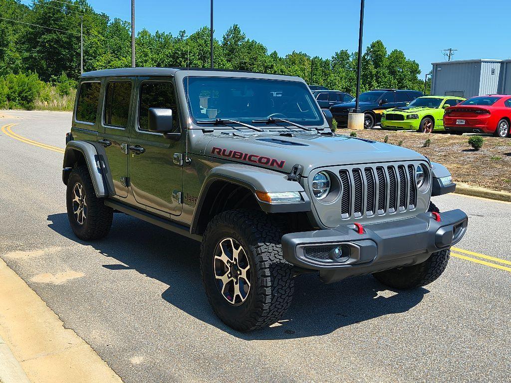used 2020 Jeep Wrangler Unlimited car, priced at $43,617