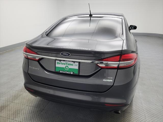 used 2018 Ford Fusion car, priced at $14,195