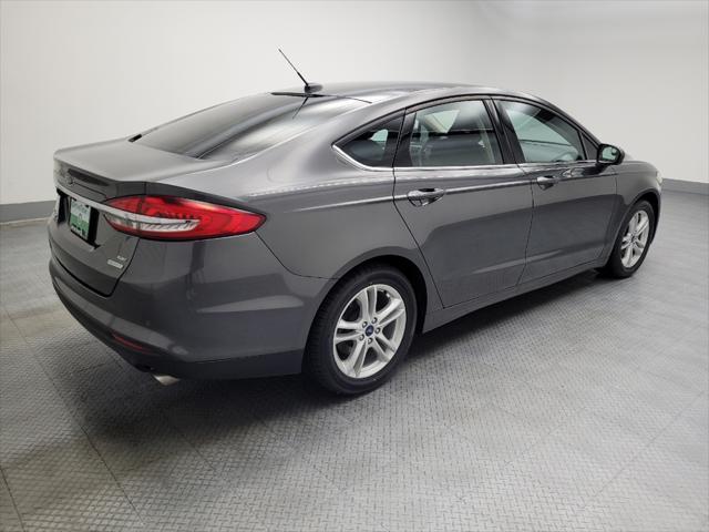 used 2018 Ford Fusion car, priced at $14,195