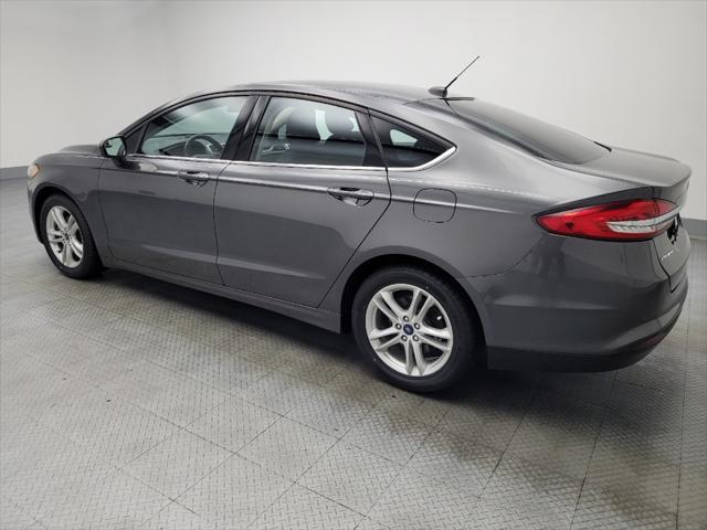 used 2018 Ford Fusion car, priced at $14,195